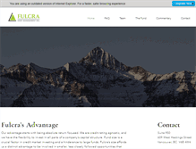 Tablet Screenshot of fulcraam.com